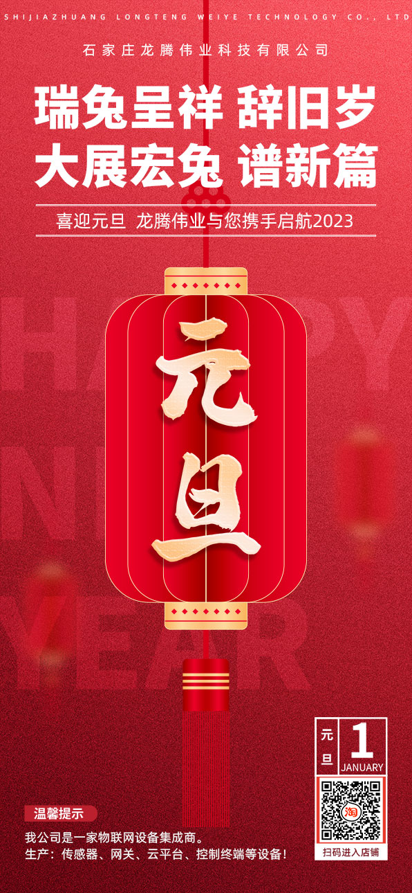2023年1月1日元旦快樂！